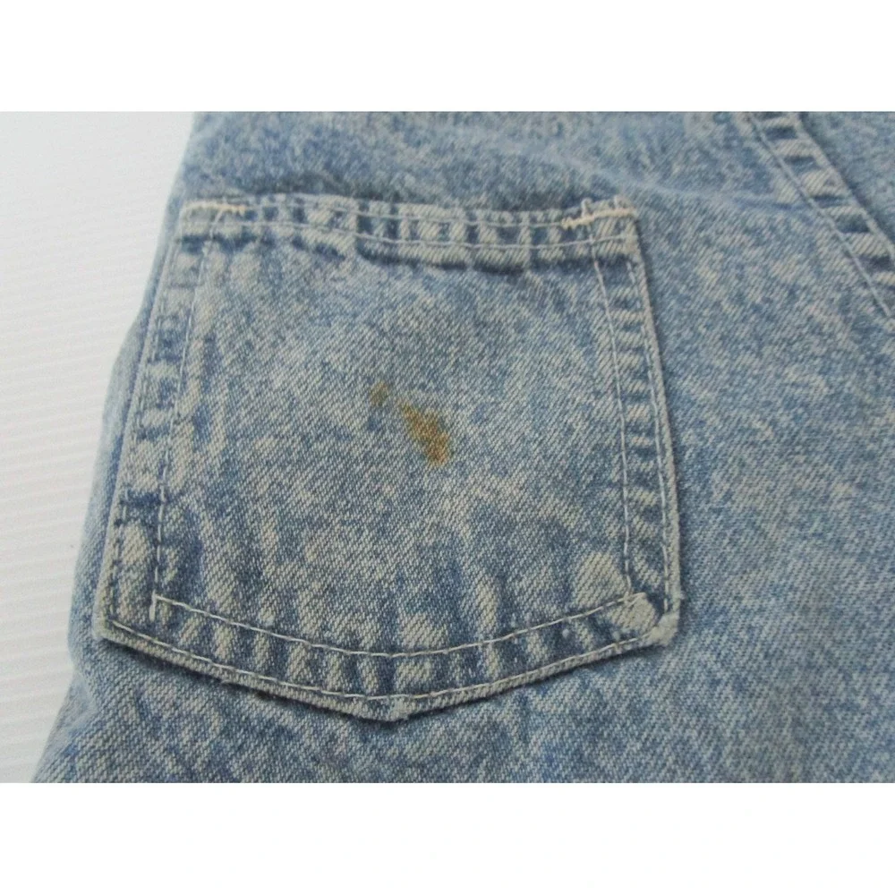 VINTAGE Osh Kosh B'Gosh Overalls Vestbak 2T 24 Months Blue Denim Bib USA Made